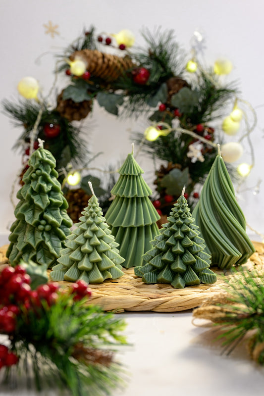 Christmas tree candles