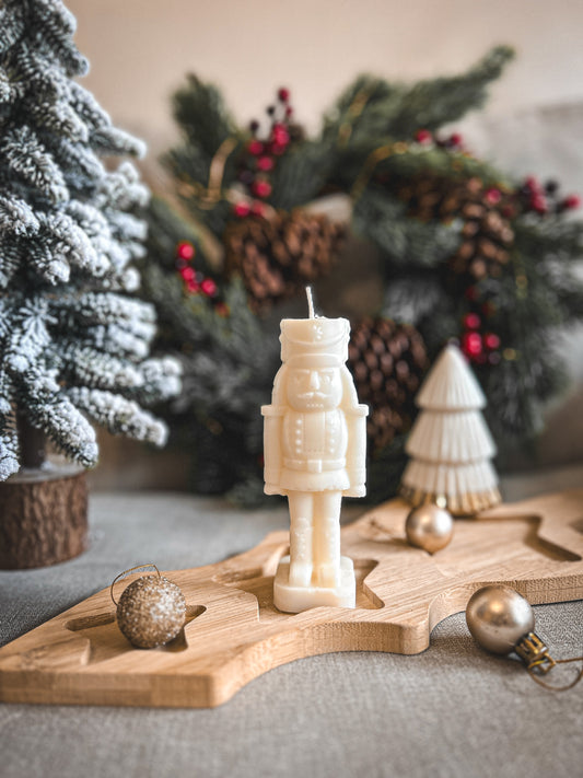 Nutcracker candle