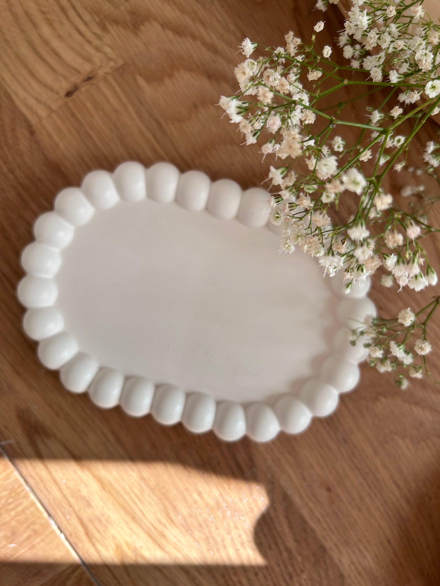 Bubble candle tray