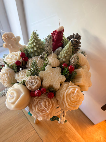 XL Christmas Bouquet of candles