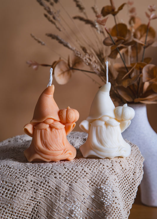 Gnome holding pumpkin | Autumn Collection